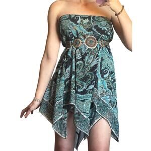 Vintage sheer paisley fairy midi